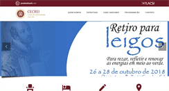 Desktop Screenshot of cecrei.org.br
